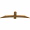 Ekena Millwork Bellingham Rough Sawn Timber Gable Bracket, Western Red Cedar, 72"W x 21"H x 2"D x 6"F, 7/12 Pitch GBW072X21X0206BEL00RWR - alternate 5